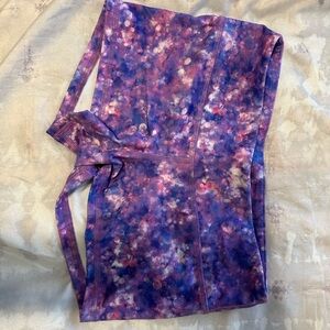 Fleo Women's Athletic Shorts - Purple and Pink